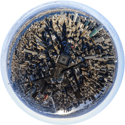 Portavaso de La Gran Manzana