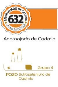 Oleo alba G4 x 60ml. (632) Anaranjado de cadmio