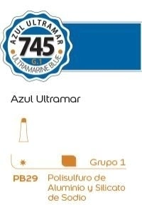 Tempera Alba G1 18ml. (745) Azul ultramar