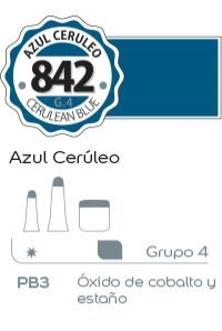Acrilico Alba G4 x 18ml. (842) Azul ceruleo