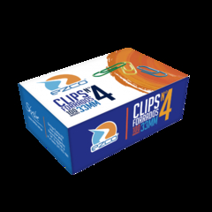 Clips Ezco forrados n° 4 x 100u