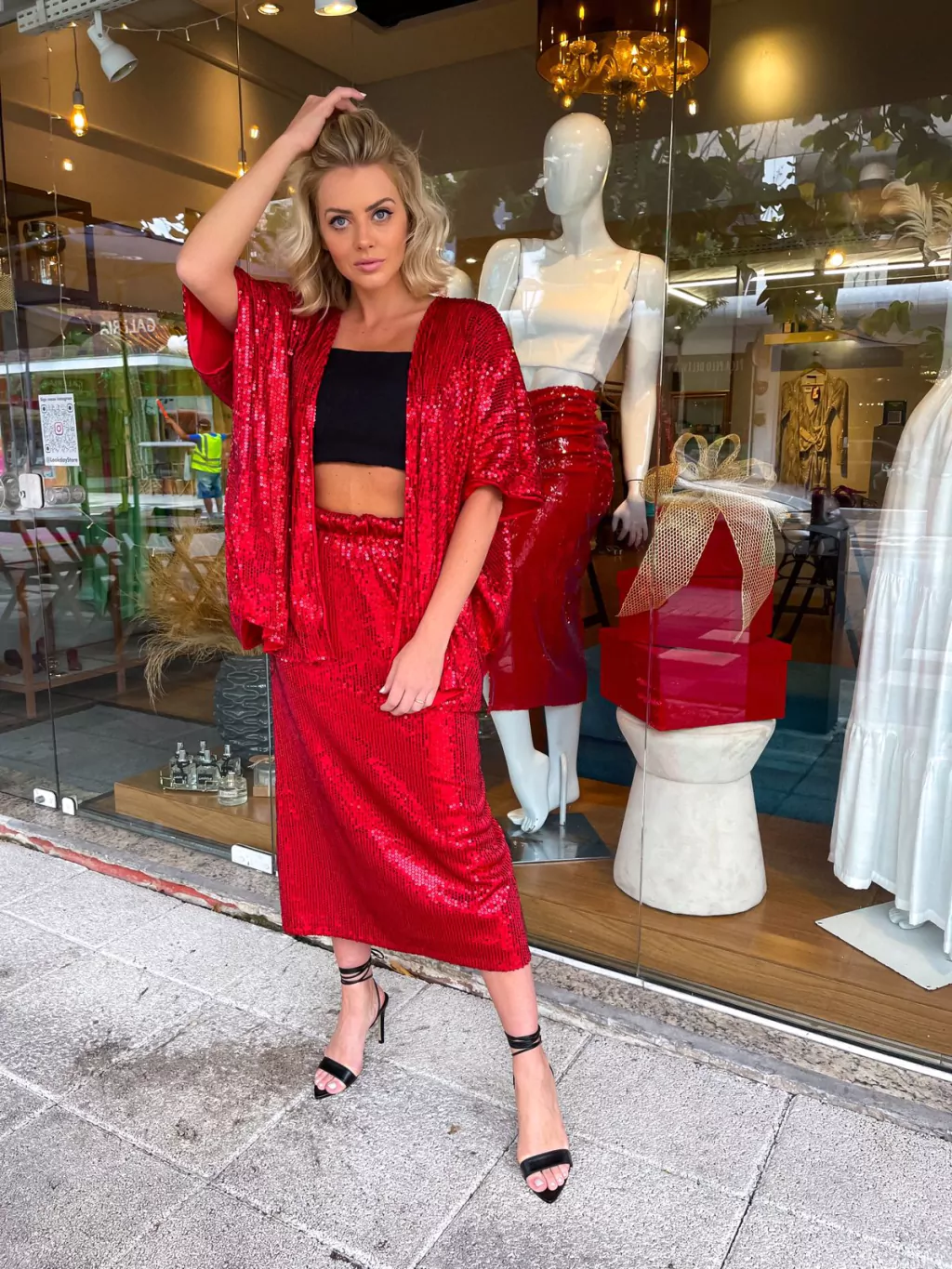 Kimono Paetês