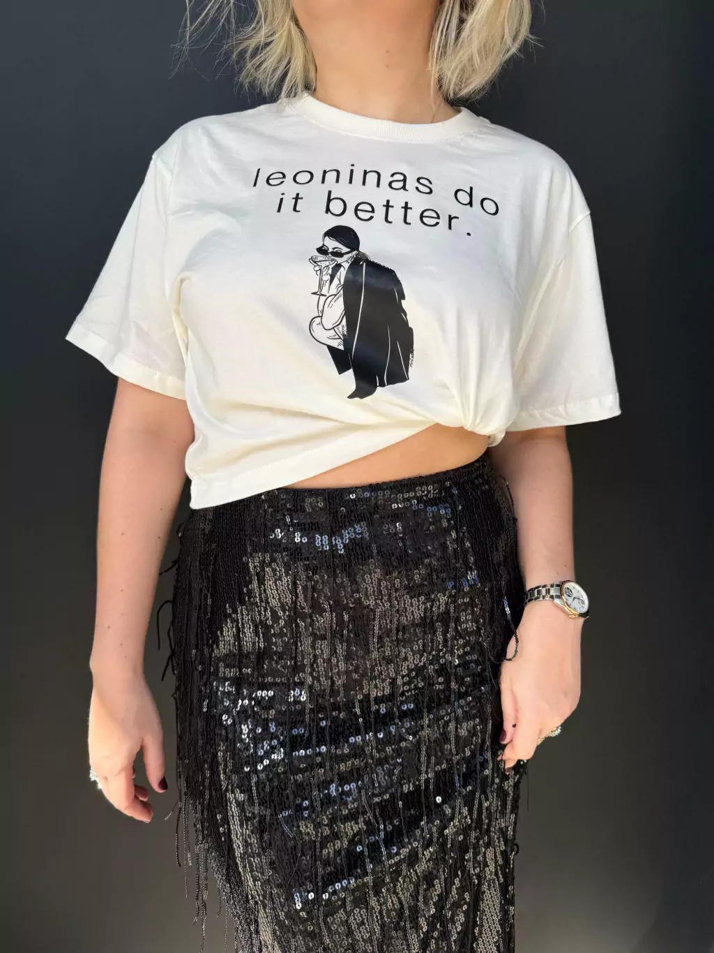 Blusa Cropped Signos Leão
