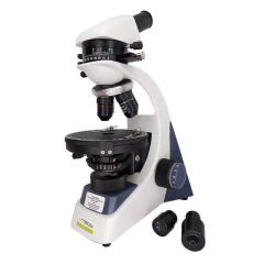 Microscopio Monocular XSP-500P Petrográfico, Óptica Acromática, 1000x, Platina Circular Giratoria Graduada 360°, LED Trans BIOTRAZA - comprar online