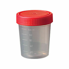Frasco recolector 150ml PP estéril individual x 350u. DELTALAB