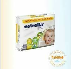 PAÑALES BB ESTRELLA SUPERPACK G(grande) 60u x 2paq