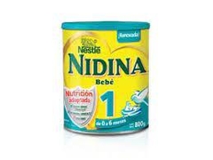 LECHE NIDINA 1 LATA X 800GRS PACK X 12 UNIDADES NESTEL