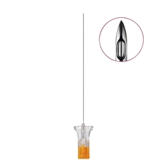 Pencan® Agujas anestesia 25G x 88 mm con introductor caja x 25 unidades B.BRAUN