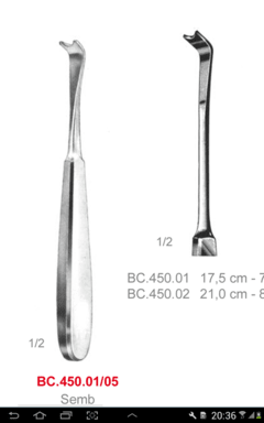 LEGRA PERIOSTOTOMO SEMB 12MM 19CM - comprar online