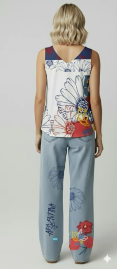 Musculosa evase en internet