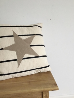 Almohadon Star + rayas