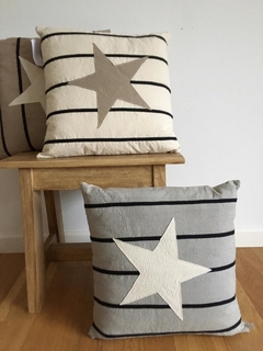 Almohadon Star + rayas