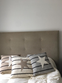 Almohadon Star + rayas - comprar online