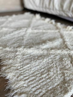 Alfombra telar con rombos - Chez Deco