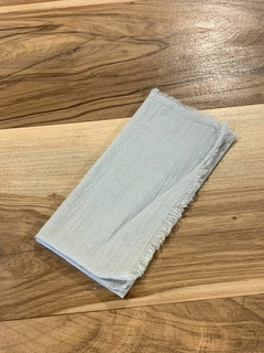 Servilleta de tela de gasa con flecos