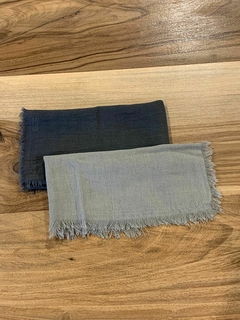 Servilleta de tela de gasa con flecos - Chez Deco