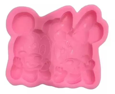 MOLDE DE SILICONA MINNIE MICKEY - comprar online