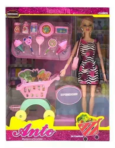 MUÑECA ANTO SUPER CON ACCESORIOS