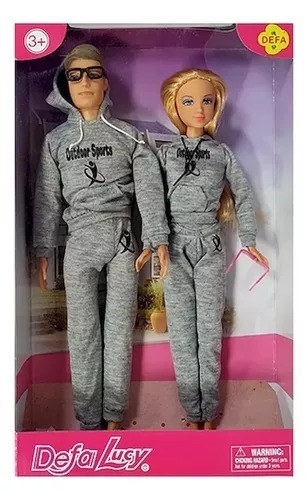Muñeca Lucy y su pareja deportiva
