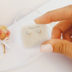 Aros Abridores Bolita 5 mm. Plata 925 en internet