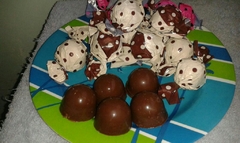 trufas de chocolate