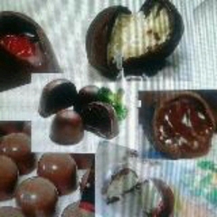 trufas de chocolate