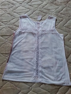 costas lisa com renda