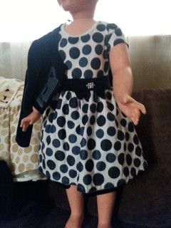 Vestido Infatil Baby com bolero- Turma da malha 2 - Rose Rasoppi
