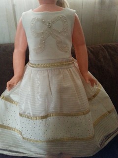 Vestido de festa Infantil Turma da Malha , Tamanho 4, champanhe - comprar online