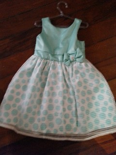 Vestido de festa Infantil Turma da Malha , Tamanho 4, verde