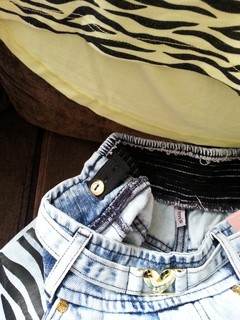 conjunto infantil Turma da Malha short jeans tamanho 16 - promoção na internet