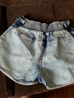 conjunto infantil Turma da Malha short jeans tamanho 16 - promoção - Rose Rasoppi