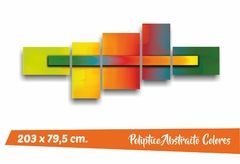 Cuadro Políptico Abstracto - comprar online