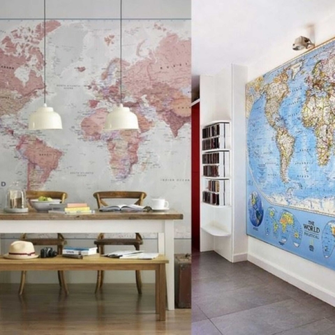 WORLDMAP MP13 - Mapa Mural para interior