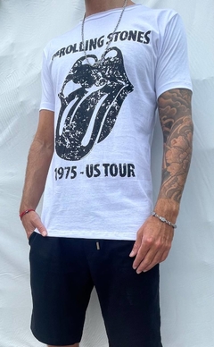 Remera The Rolling Stones White en internet