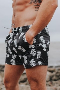 Short de Baño Stones Black - Impulse