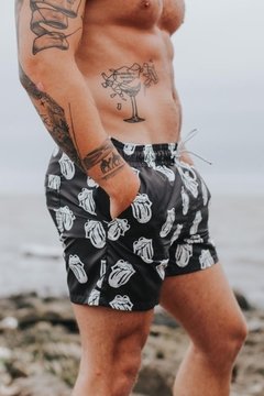 Short de Baño Stones Black en internet