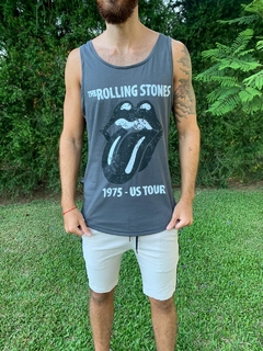 Musculosa The Rolling Stones Grey en internet