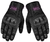 Luva X11 Blackout Preta Rosa Fem.