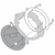 FLANGE BOLSA TANQUE SUZUKI SV 1000 S 03-08 GIVI BF - comprar online