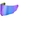VISEIRA KYT TT COURSE RAINBOW LILAS VLIL