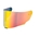 VISEIRA KYT TT COURSE RAINBOW VERMELHA VVER