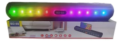 Parlante inalambrico barra de sonido RGB bluetooth BD-68