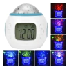 RELOJ DESPERTADOR Proyector Estrellas C/LUZ LED MUSICA - comprar online