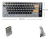 TECLADO INALAMBRICO DISEÑO TIME