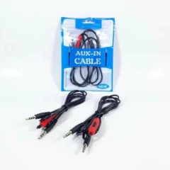 Cable de audio Auxiliar mini Plug 3.5 Con Micrófono Manos Libres en internet