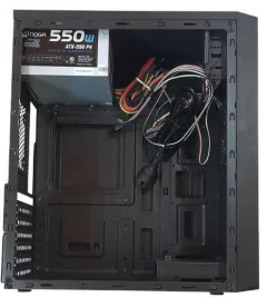 Combo Kit Gabinete NOGA Pc Pcbox Fuente Teclado Parlante Mouse - Diskcomputacion
