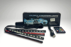TIRA LED RGB AUDIORITMICO Para AUTO 12V en internet