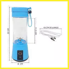 MINI LICUADORA RECARGABLE 380ML 6 ASPAS en internet