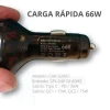 Cargador de Auto 66W Carga Rápida con Cable USB-C – Modelo CAR-53002 - tienda online